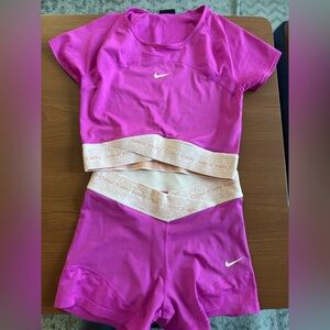 Nike Fuchsia Sports Ensemble